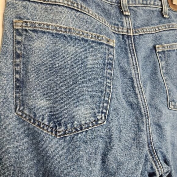 L.L. Bean Double L Flannel Lined Clasic Fit Jeans Men's Size 34x32 - Picture 5 of 9